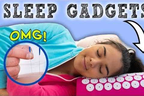 How to Fall Asleep FAST When You CAN’T Sleep! 7 Sleep Gadgets You Should Try!