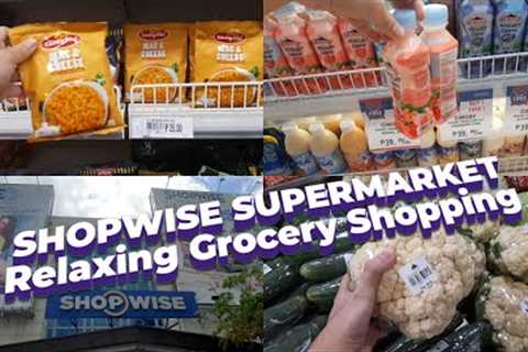 Shopwise Supermarket Relaxing ASMR Grocery Shopping Vlog and Pantry Organization April 2023