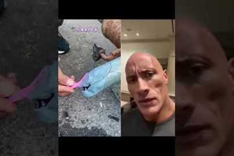 The Rock#reacts#amazing