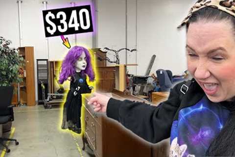 I Freaked Out When I Saw This at The Goodwill Outlet!