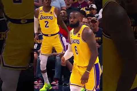Murray was laughing at LeBron 😳 #shorts