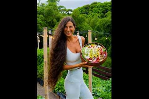 What I Ate Today 🌱 17-Years FullyRaw Vegan 🍉🏝💫 Gardening, juicing, &amp; raw vegan recipes!..