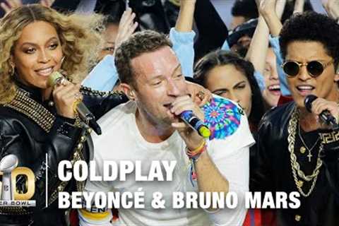 Coldplay's FULL Pepsi Super Bowl 50 Halftime Show feat. Beyoncé &amp; Bruno Mars! | NFL