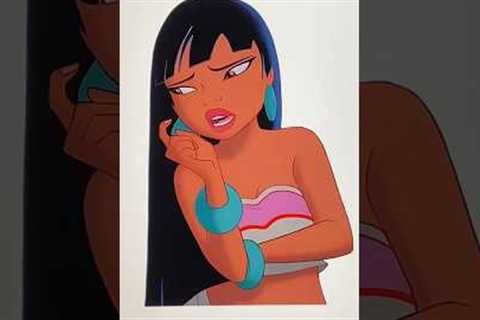 Chel’s transformation as Nicki Minaj #art #nickiminaj #princessdiana #shorts #digitalart