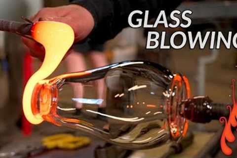 Glass Blowing - A Visit to Bergdala Glassworks
