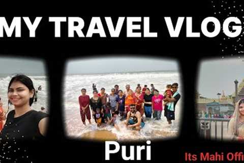 Family Vacation Vlog | Jagannath Puri Temple &amp; Beach ⛱️ | Jay Jagannath 🙏 |@itsmahiofficial5499