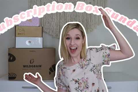 Subscription Box Sunday | Vol. 3 May 2023 | Eyescream, Entry Envy, Fruit For Thought &amp; Wildgrain