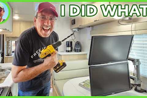 Accessorizing and Modding a Brand New Winnebago Micro Minnie Trailer 1720FB FLX