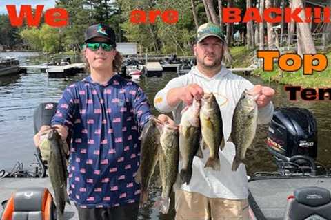 We are BACK!  First tournament of the year.  Top Ten!!!