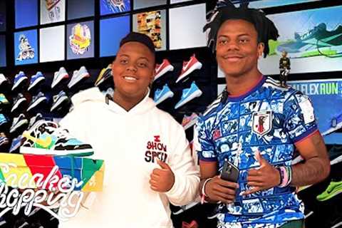 iShowSpeed Goes Sneaker Shopping with his Little Brother... ($50,000)