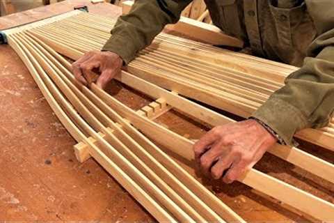 Artistic Coffee Chairs Skilled Woodworkers Crafting Bentwood Masterpieces  Bending Wood Projects