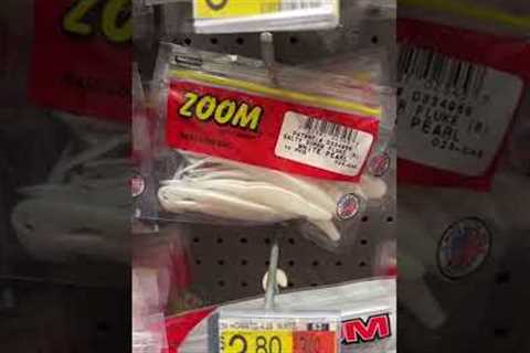 Top 5 #bassfishing baits from #walmart #zoombaits #senko #strikeking