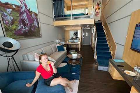 CROWN LOFT SUITE! Day 1 on Royal Caribbean's Symphony of the Seas - Boarding Day Cruise Vlog 2023