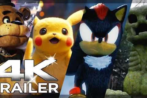 BEST UPCOMING MOVIES BASED ON GAMES (2023-2026) - NEW TRAILERS