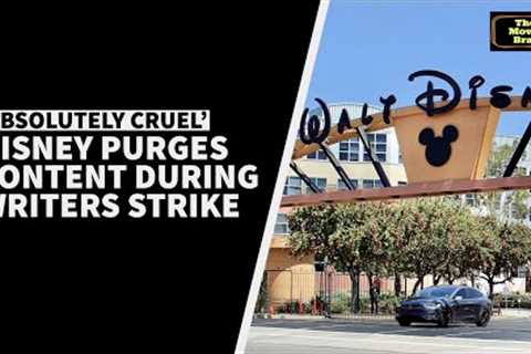 'Absolutely Cruel': Disney Executives Purge Content From Disney+ &amp; Hulu During Writers Strike