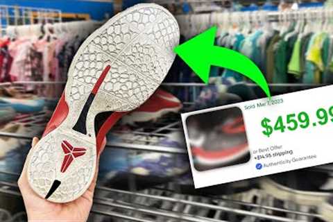 The BEST Thrift Store SNEAKER Find I've Ever Had?!
