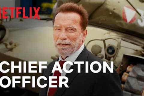 Arnold Schwarzenegger: Chief Action Officer | Nobody Hits Like Netflix