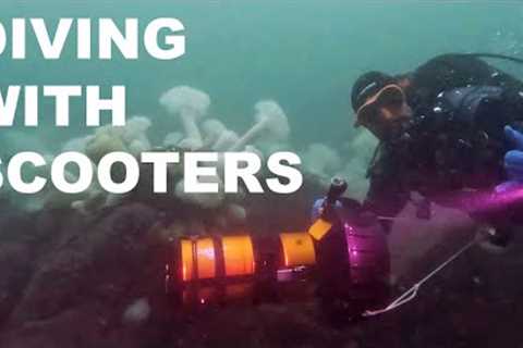I STRUGGLED with DPV diving for the first time - Task loading with a dry suit, sidemount &amp;..