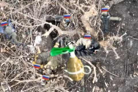 Horrible!! Ukrainian Commercial Drones destroy 740 Russian Forces in trench frontline Bakhmut