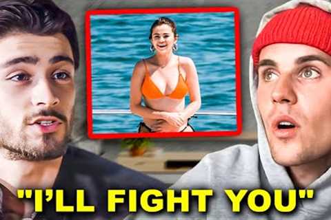 I'll Fight You Justin Bieber Threatens Zayn Malik Over Dating Selena