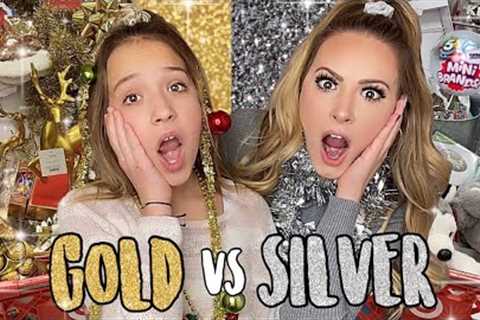 NO BUDGET SILVER VS GOLD TARGET SHOPPING CHALLENGE 🥈🥇