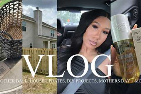 VLOG | MILITARY BALL, HOUSE UPDATES, MOTHER'S DAY, BEING TRANSPARENT, DIY PROJECTS + MORE