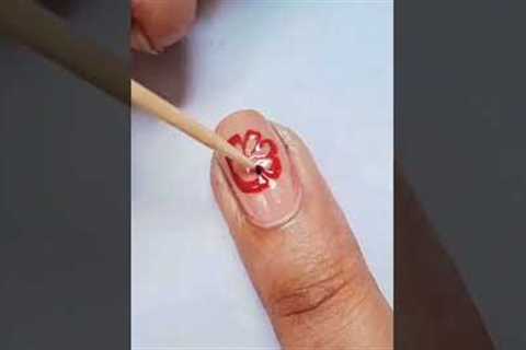 easy and beautiful nailart from using household items😊😊#ytviralshort #shortnailart