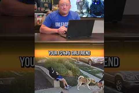 He Wouldn’t Get Up to Break Up This Dog Fight