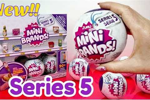 ZURU MINI BRANDS SERIES 5 IS OUT!! Opening Mini Brands Series 5!!