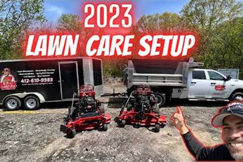 SEE WHAT'S NEW! | 2023 Lawn Care Setup