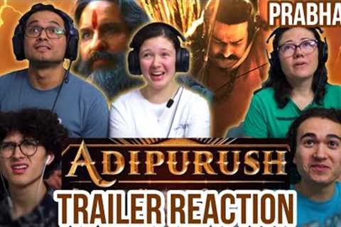 ADIPURUSH TRAILER REACTION | Prabhas | Saif Ali Khan | MaJeliv India | Ready for Cinematic History?