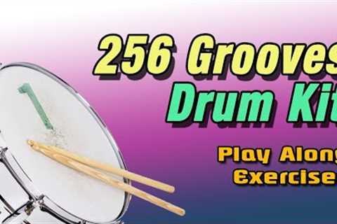 265 Drum Kit Grooves • Part-1 (0-16) • Beginners • Play Along