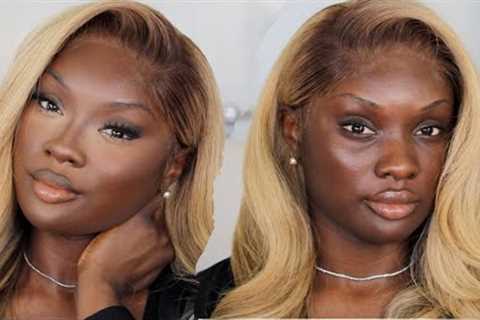 THE ULTIMATE UKBLACKGIRL BRIGHT UNDER EYE MAKEUP ROUTINE| MELACHILD