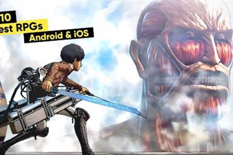 Top 10 Best RPG Games for Android &amp; iOS 2021 (MMORPGs | Anime Games | ARPG)