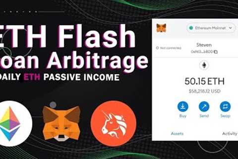$1000/Day Passive Income - Ethereum (ETH) Flash Loan Arbitrage using Uniswap | FREE -  2024 *UPDATED