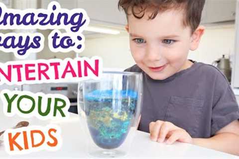 10 AMAZING WAYS TO ENTERTAIN YOUR KIDS 3+ YEARS  |  HOW TO ENTERTAIN YOUR CHILDREN  |  Emily Norris