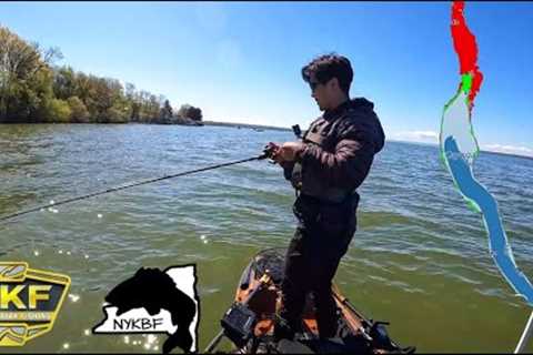 NYKBF event #2 / Elite Kayak Fishing event #1 - Cayuga Lake