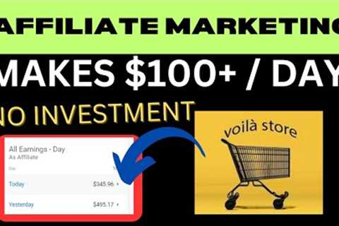 Earn $100 / Day With Affiliate Marketing - Earn Passive Income Online For Beginners