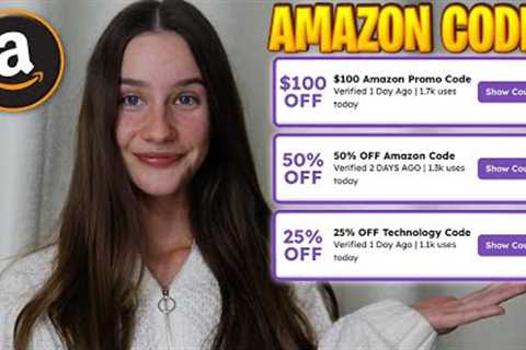 Amazon Promo Code ✅ Save $100 on your Next Amazon Order! Amazon Coupon &amp; Discount code