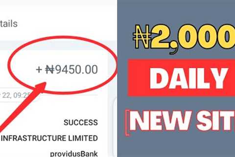 Make 2,000 Naira Daily| New Making Money Online App In Nigeria
