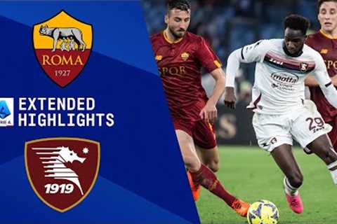 Roma vs. Salernitana: Extended Highlights | Serie A | CBS Sports Golazo
