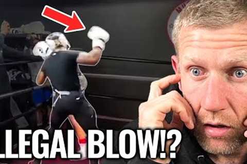 Olympic Boxer Reacts to Sparring Gone Wrong | Boxing