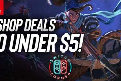 The Nintendo ESHOP Sale Brings The Budget Bundles! 10 Under $5! Nintendo Switch ESHOP Deals