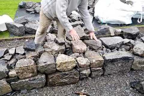 Wall building advice from stonemason Michael Fearnhead