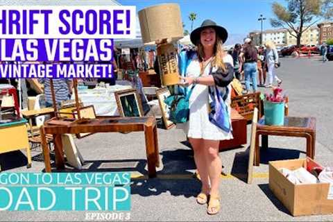 THRIFTING LAS VEGAS VINTAGE MARKET! Thrift With Me At The Best Vintage Mall In Las Vegas! + Goodwill