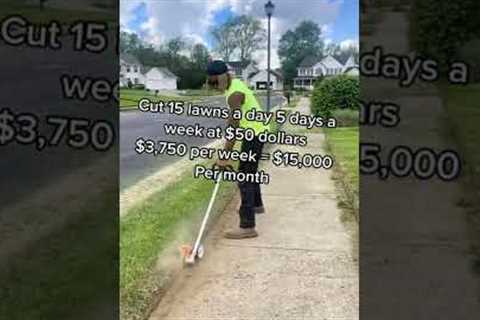 How Much Do Lawn Mowing Business Make