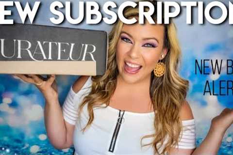 Curateur Spring 2023 Unboxing + Coupon Code | NEW BOX ALERT!