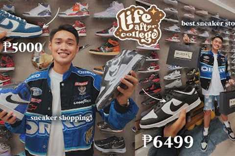 Life After College ✨: Buying My First Nike Dunks + Sneaker Shopping Haul! 💸