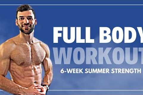 30 Min FULL BODY Dumbbell Workout for Men - Perfect Routine to Build Strength at Home