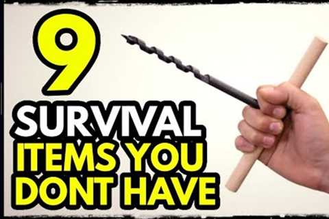 9 Survival Items Everyone Needs But NO ONE Has
